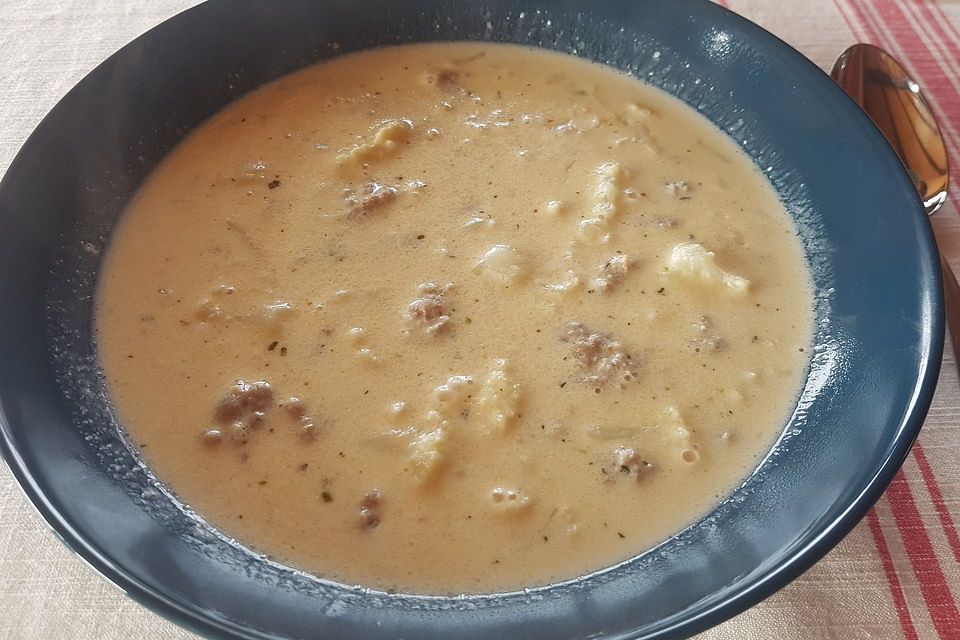 Blumenkohl-Käse Suppe nach Odinette