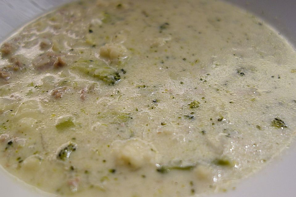 Blumenkohl-Käse Suppe nach Odinette