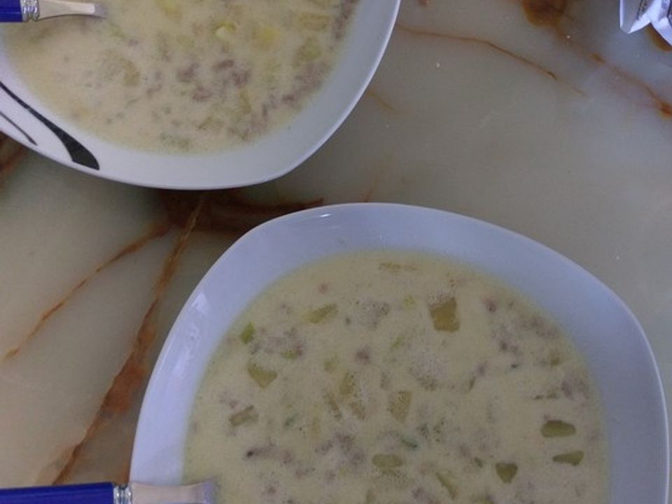Hack-Lauch-Kartoffel-Käse Eintopf von Channly | Chefkoch