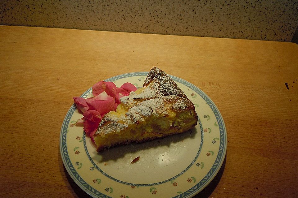 Apfelcremekuchen