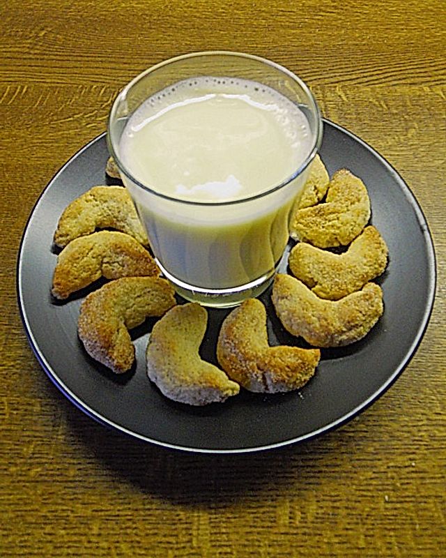 Vanille-Pudding Kipferl (vegan)