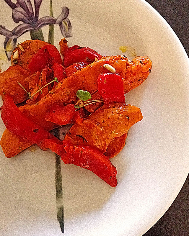 Paprika-Bataten-Salat