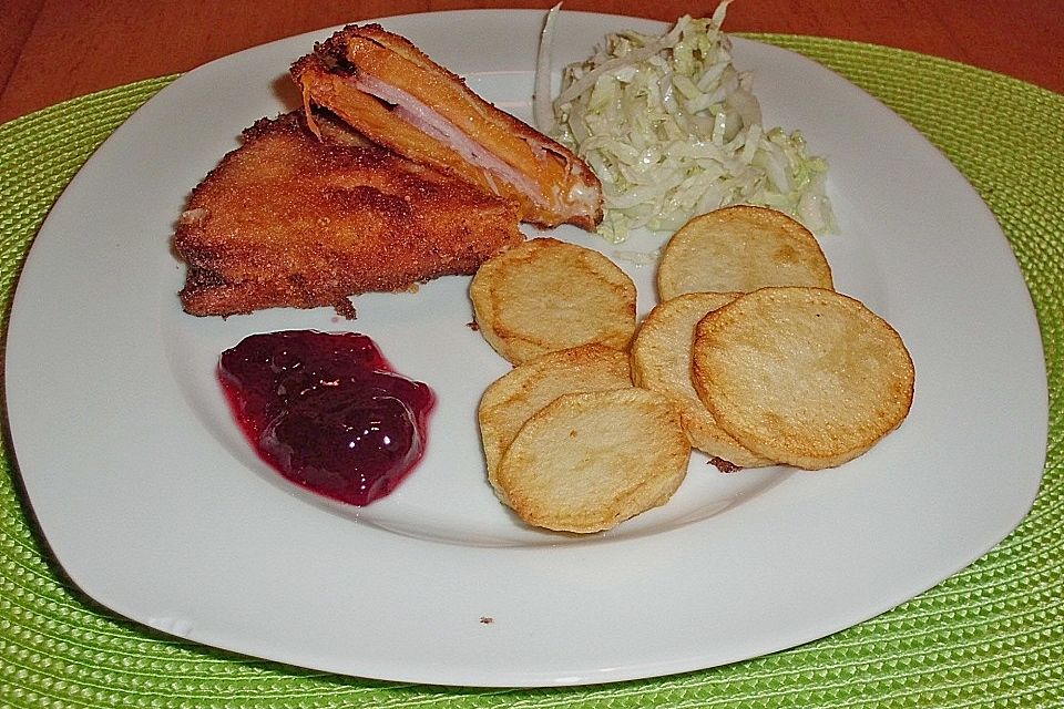 Kürbis Cordon bleu