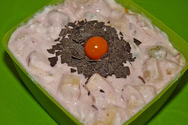 Bunter Obstsalat mit Joghurt von Lavillia| Chefkoch