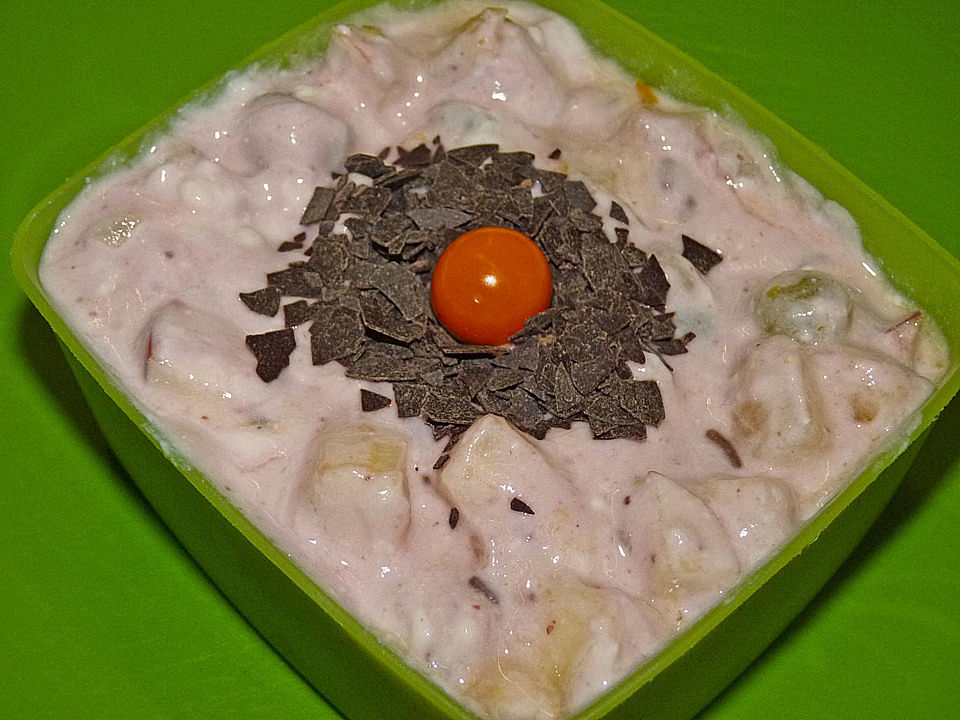 Bunter Obstsalat mit Joghurt von Lavillia| Chefkoch