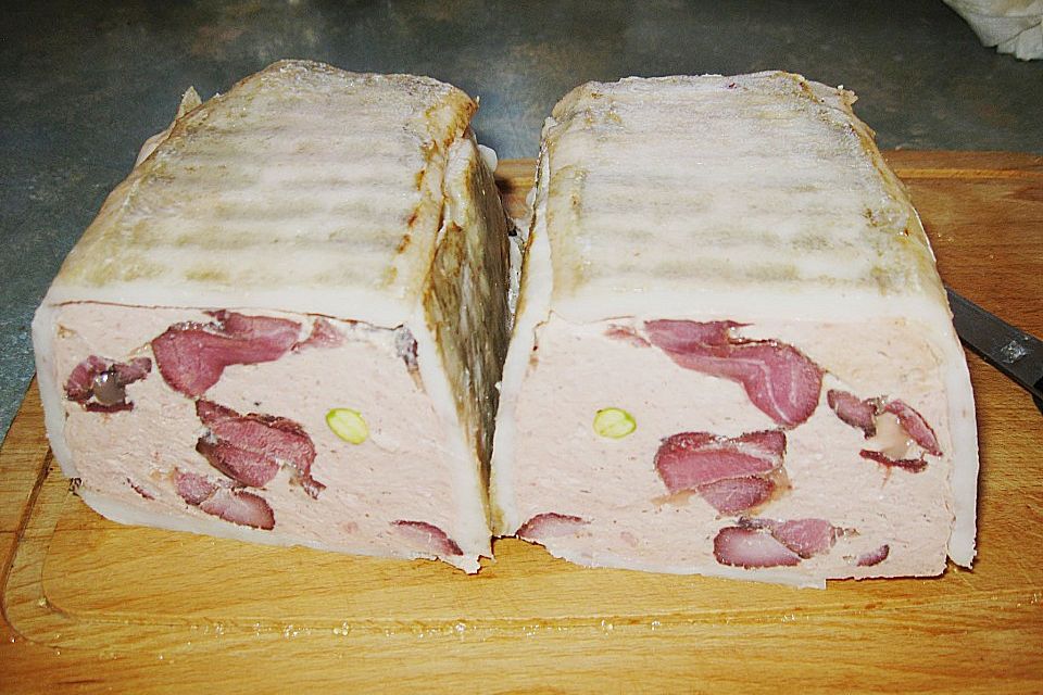 Wildschweinpastete