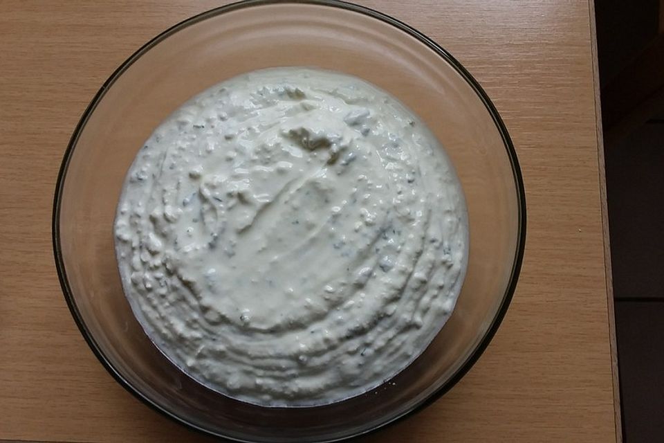 Ricotta-Knoblauch-Sauce