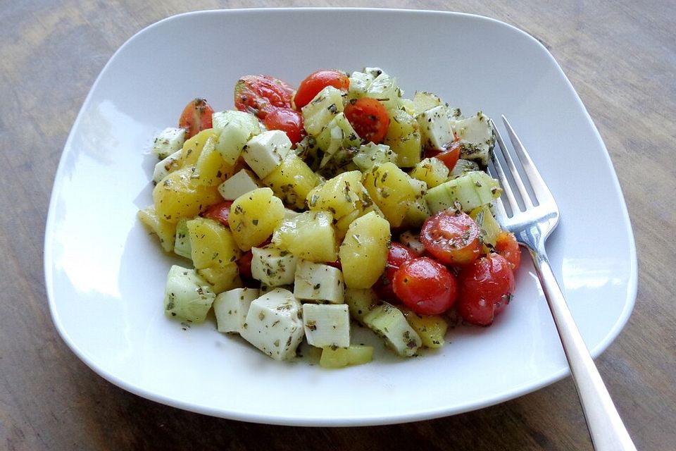 Herzhafter Sommer-Kartoffelsalat