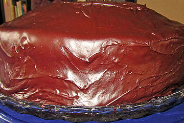 Schokoladen-Zuckerguss für Kuchen, Plätzchen, Dessert