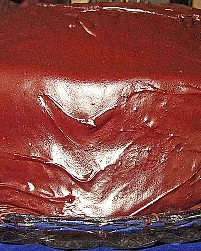 Schokoladen-Zuckerguss für Kuchen, Plätzchen, Dessert