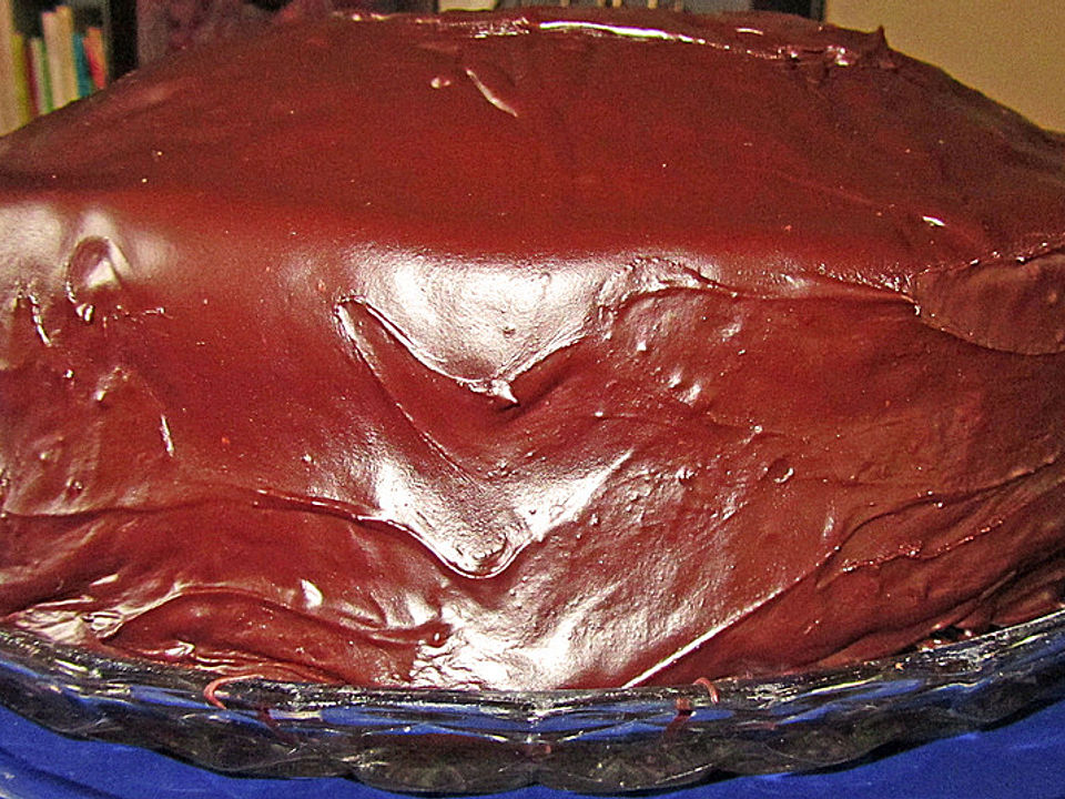 Schokoladen-Zuckerguss für Kuchen, Plätzchen, Dessert von MissMizzi ...