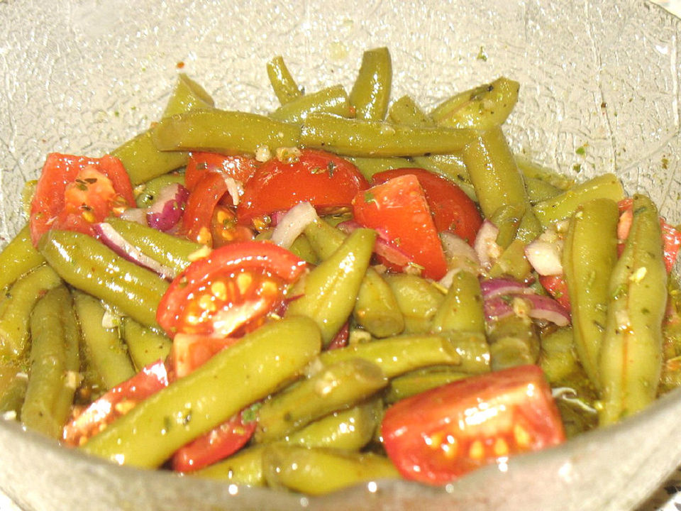 Bohnensalat Mit Tomaten Und Zwiebeln Von Jula 123 Chefkoch