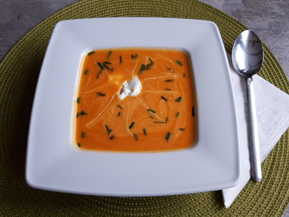 Paprika-Karottensuppe von Juulee | Chefkoch