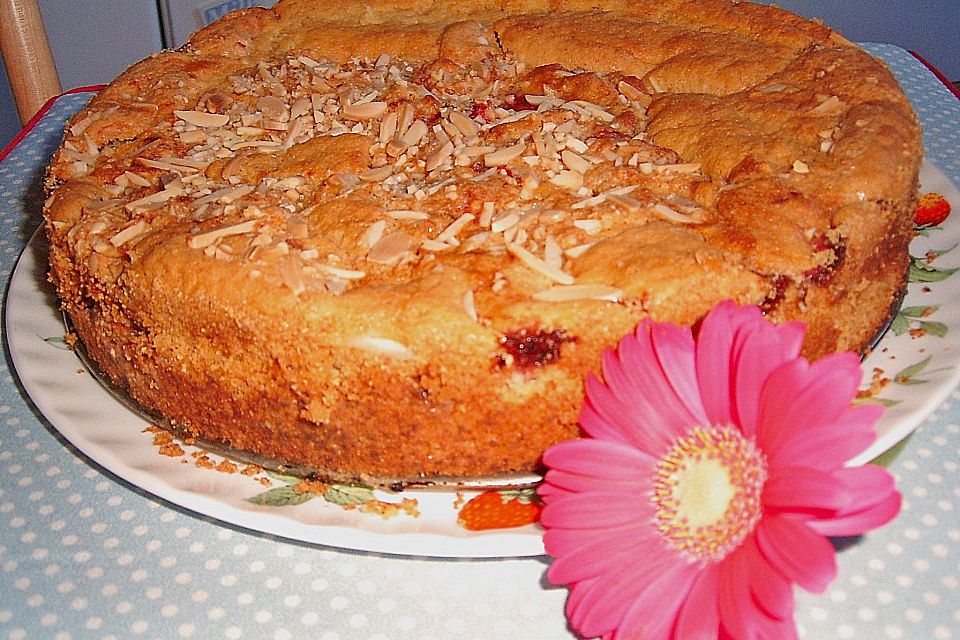 Erdbeer-Landkuchen