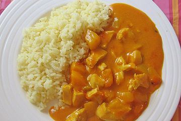 Putencurry Scharf Mit Reis Von Sweetsphinx Chefkoch