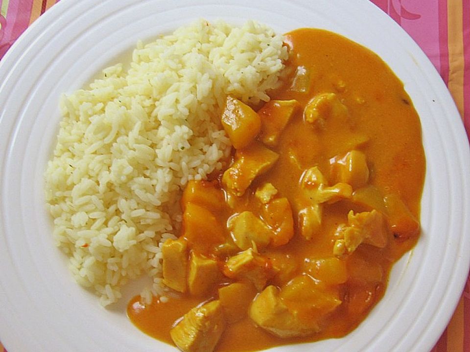 Putencurry scharf mit Reis von SweetSphinx | Chefkoch