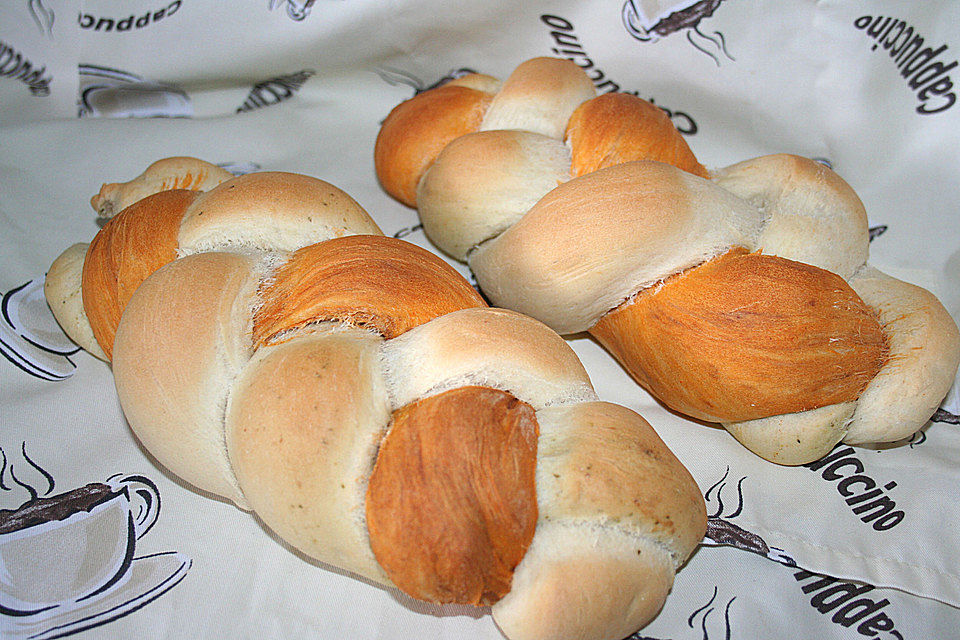 Grillbrot in italienischen Farben