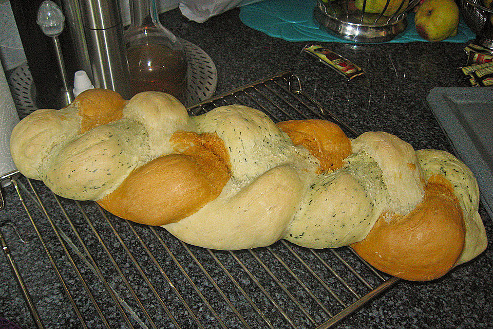 Grillbrot in italienischen Farben