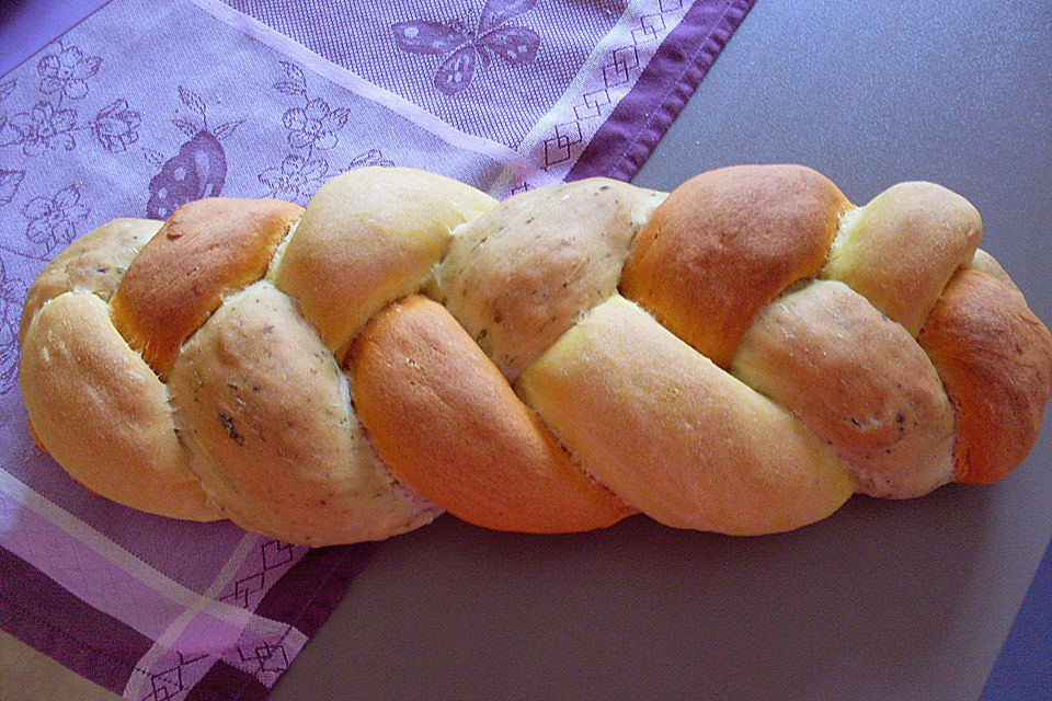 Grillbrot in italienischen Farben