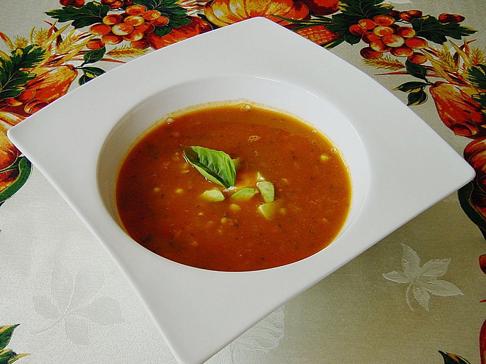 Feine Kürbissuppe mit Hähnchenfleisch von Pumpkin-Pie| Chefkoch