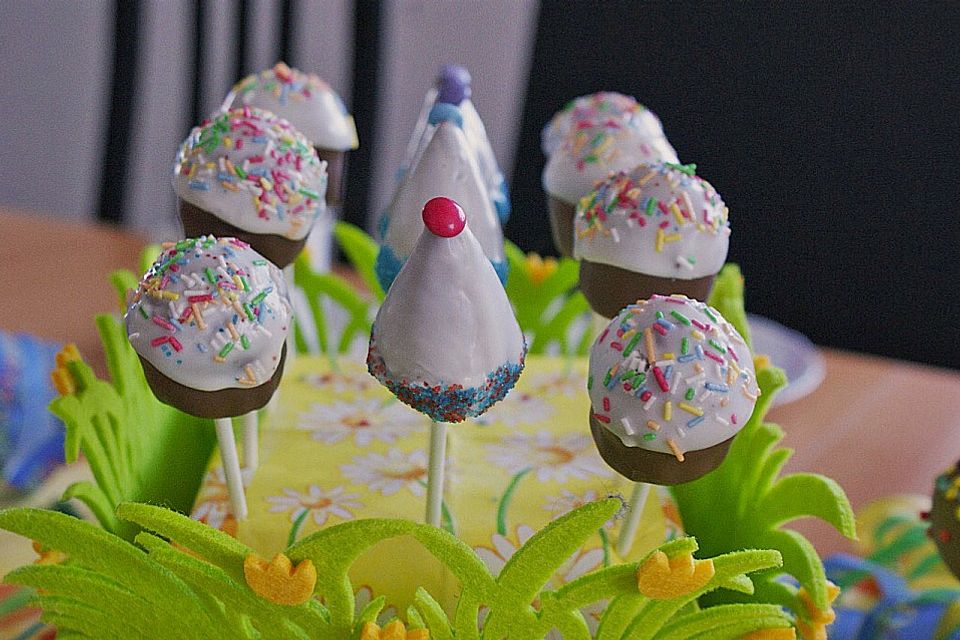 Chocolate Cupcake Cake Pops