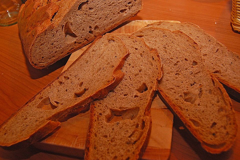 Eukas Bierbrot mit würziger Note