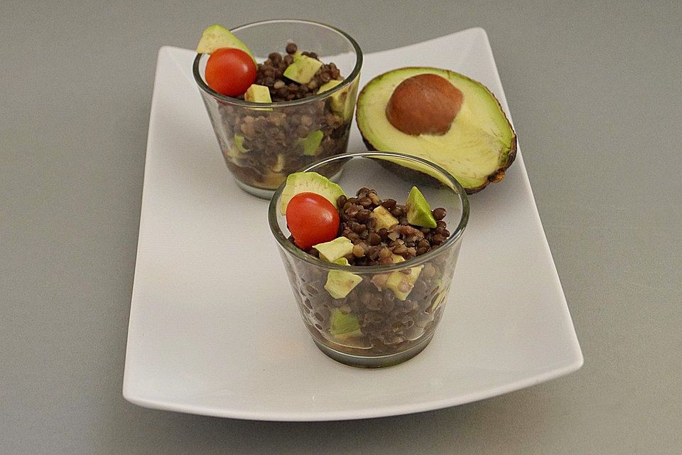 Avocado-Linsen-Salat