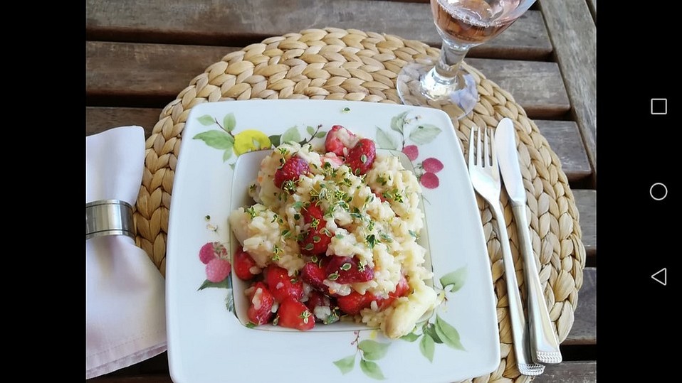 Spargel-Erdbeer-Risotto von silmaril42 Spargel-Erdbeer-Risotto von silmaril42