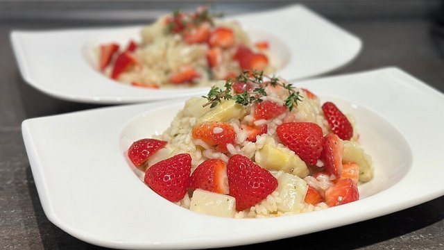 Spargel-Erdbeer-Risotto von silmaril42 Spargel-Erdbeer-Risotto von silmaril42