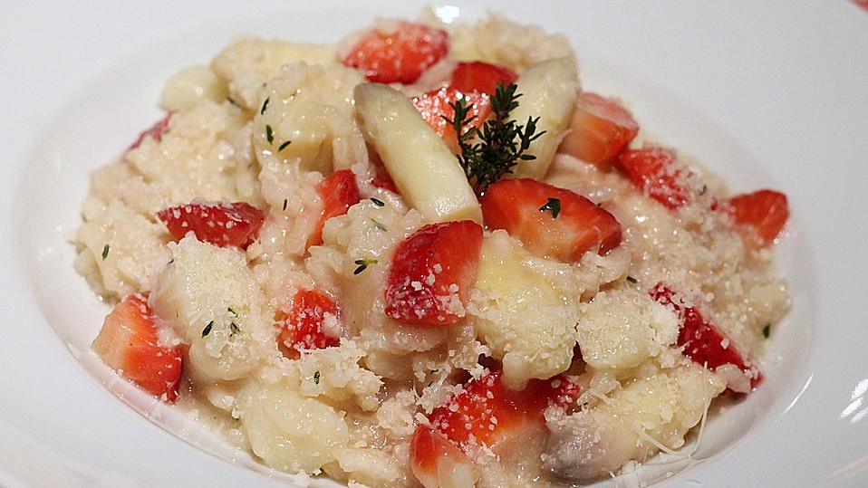Spargel-Erdbeer-Risotto von silmaril42 Spargel-Erdbeer-Risotto von silmaril42