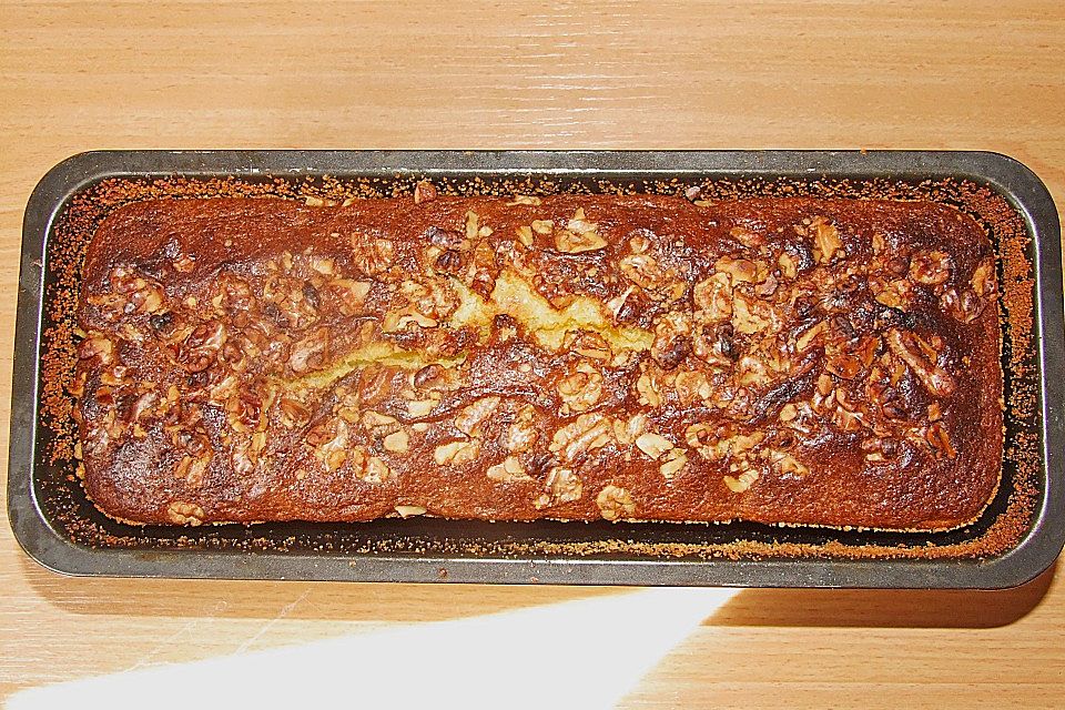 Birnen-Bananen Kuchen