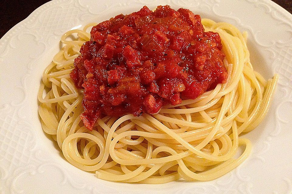 Spaghetti Amatriciana