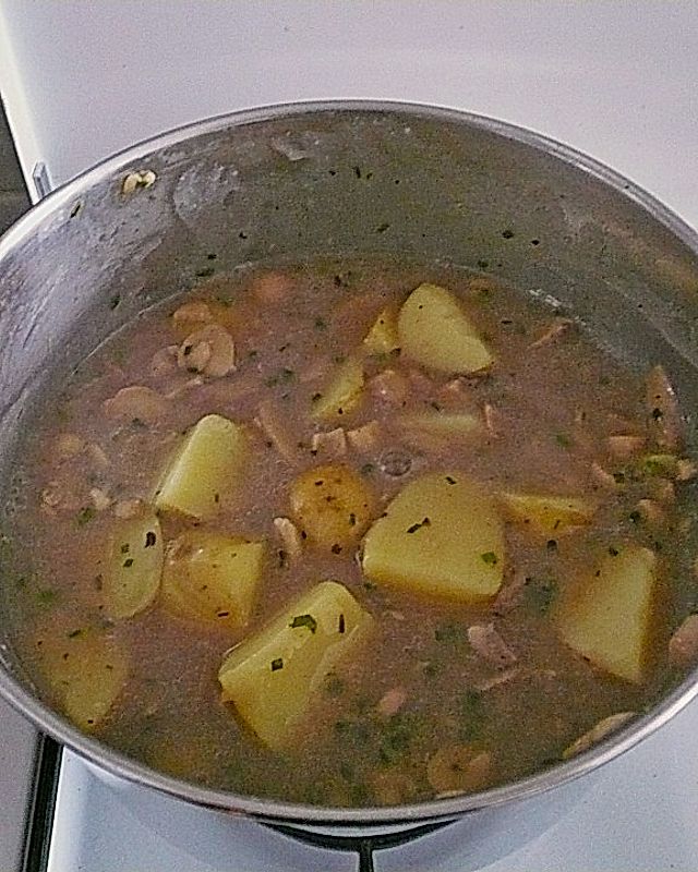 Kartoffel-Pilz-Topf