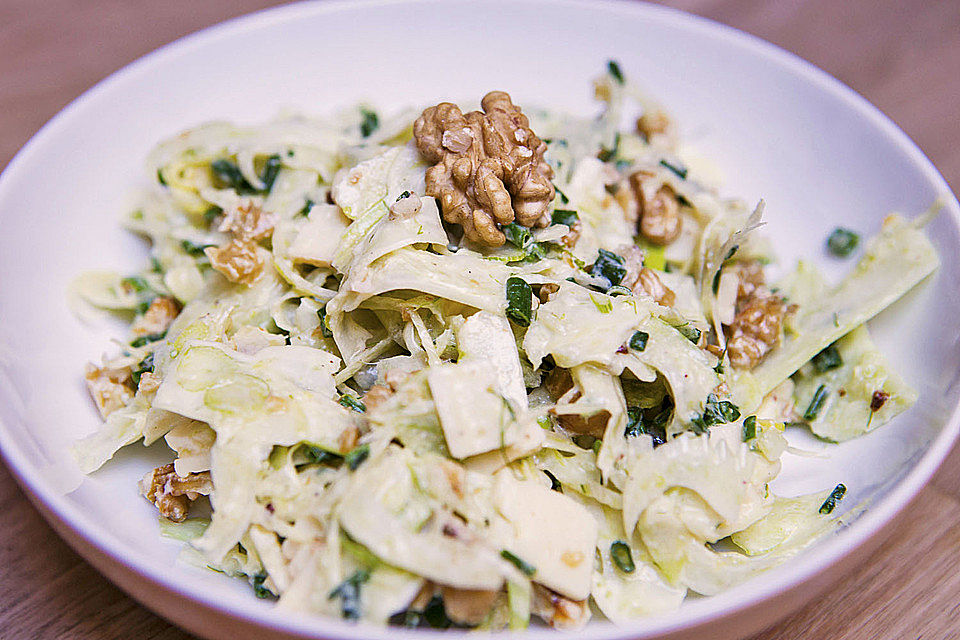 Fenchel-Käse-Salat