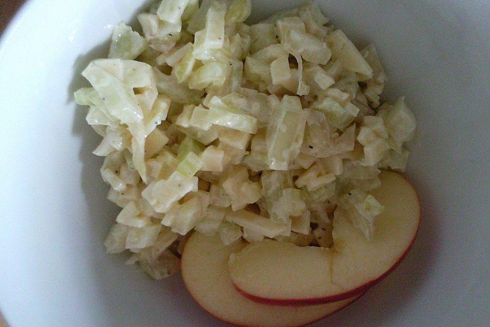 Fenchel-Käse-Salat