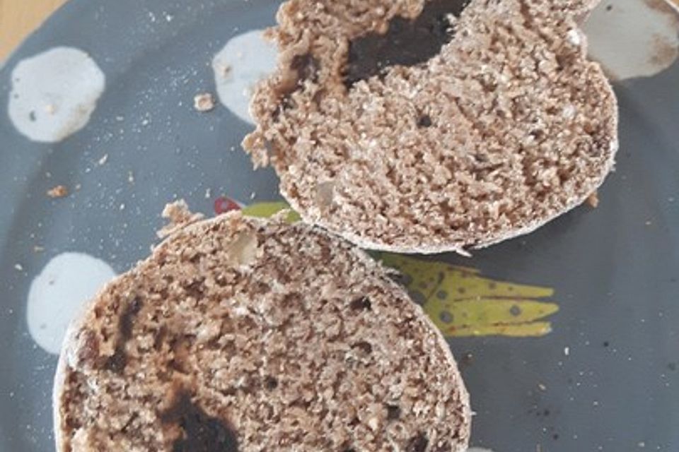 Müslibrötchen oder Müslibrot wie vom Bäcker