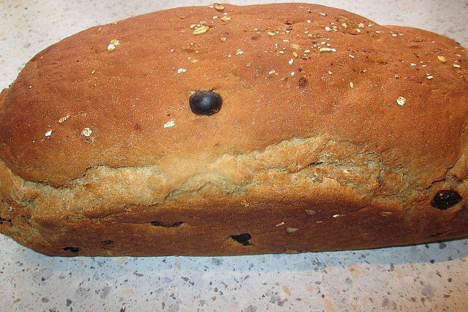 Müslibrötchen oder Müslibrot wie vom Bäcker