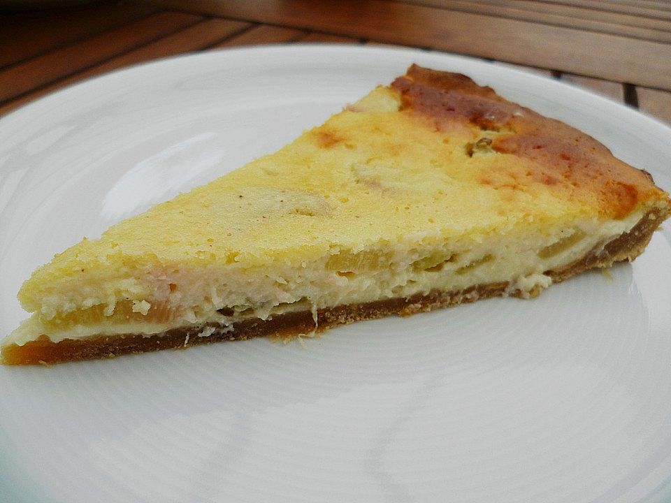 Ricotta-Rhabarbertarte