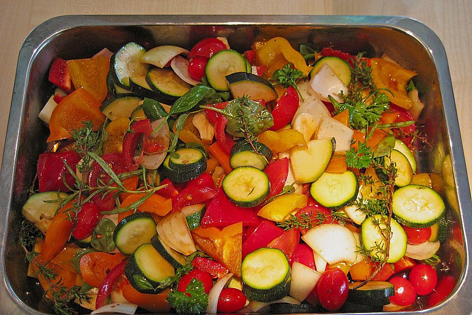 Italienisches Grillgemüse