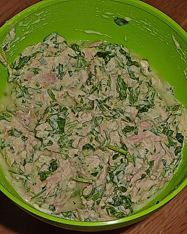 Thunfisch-Käse-Rucolacreme
