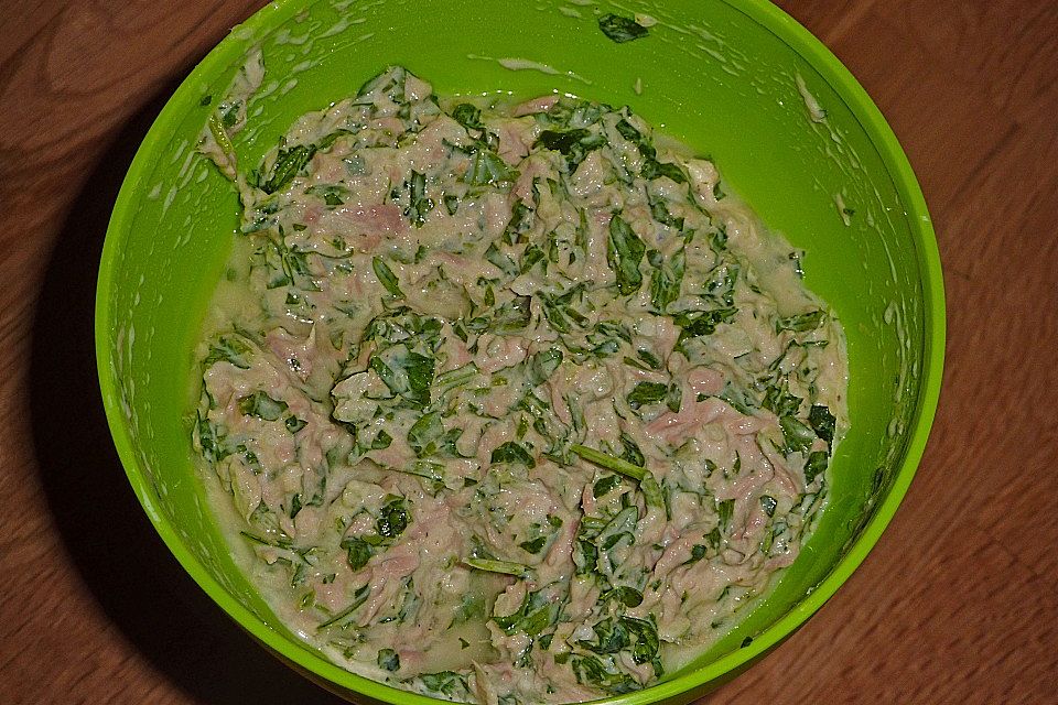 Thunfisch-Käse-Rucolacreme