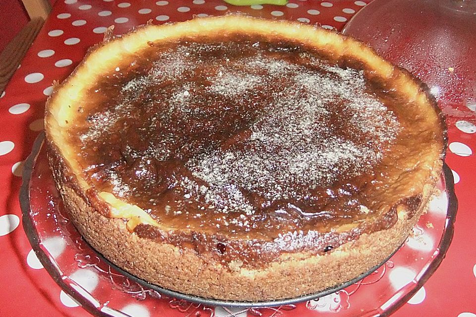 Pfirsich-Pudding-Kuchen