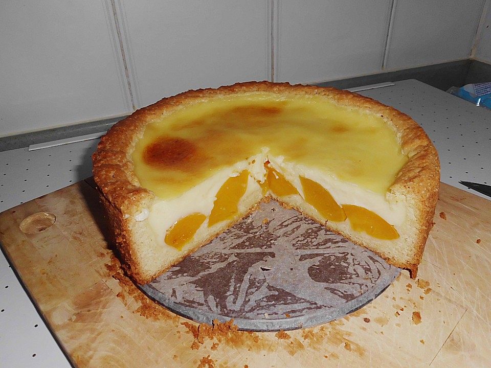 Pfirsich-Pudding-Kuchen von LuckyMe_ | Chefkoch
