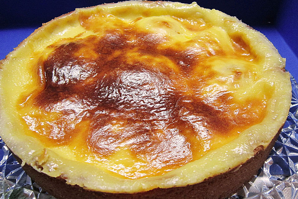 Pfirsich-Pudding-Kuchen