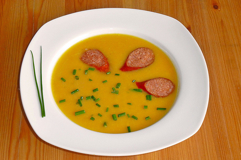 Möhren-Kartoffel-Suppe