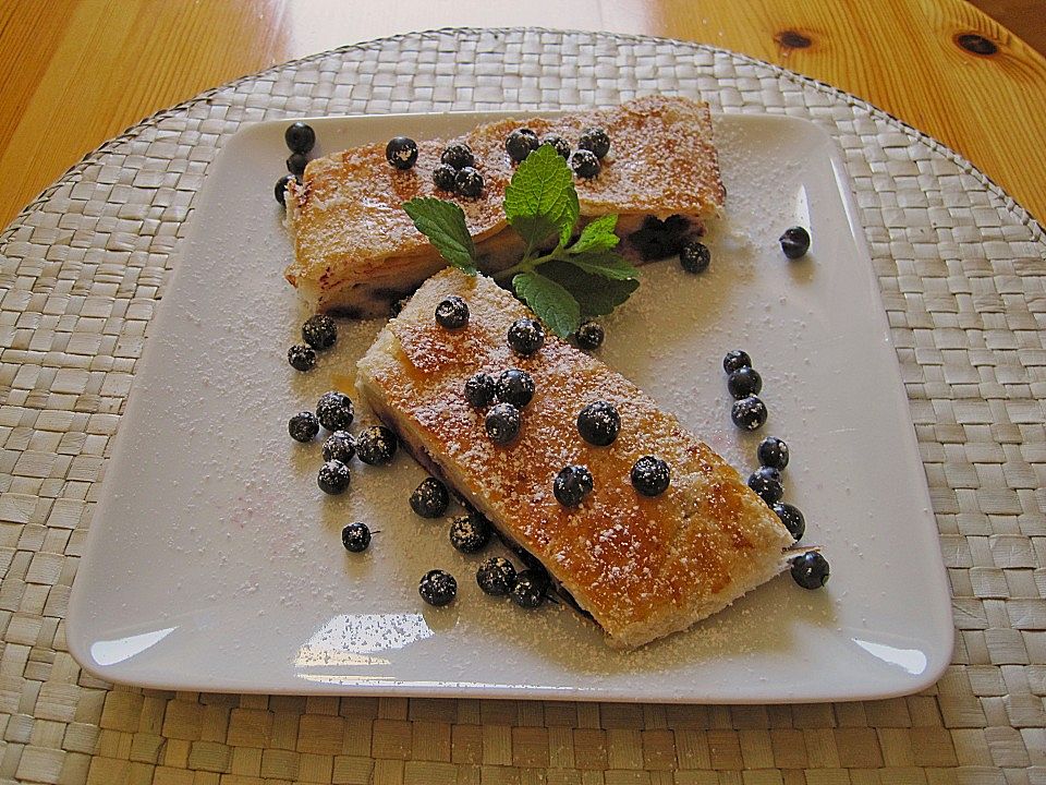 Heidelbeer-Topfenstrudel von Gottfried111| Chefkoch