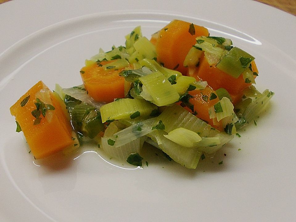 Warmer Porreesalat mit Karotten von badegast1| Chefkoch