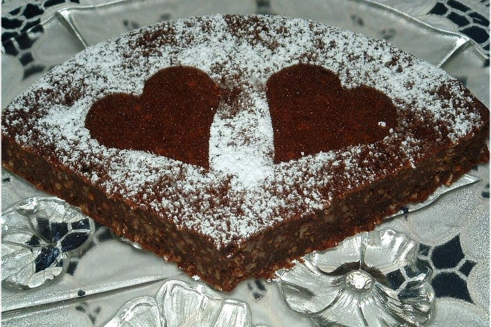 Zucchini-Bananen Kuchen mit Schoko