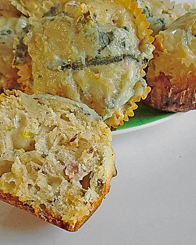 Zwiebel-Käse Muffins