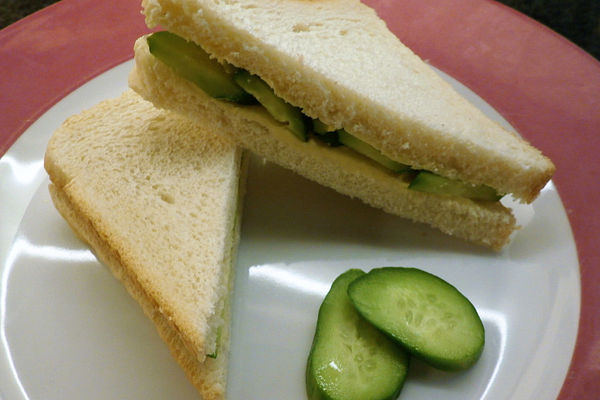 Englisches Gurkensandwich von Samwise74 | Chefkoch